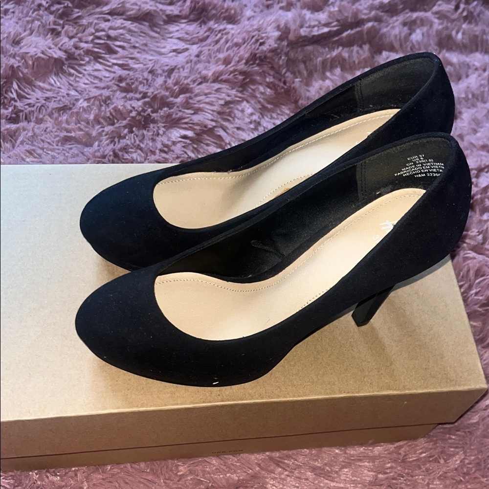 H&M Classic Black Heels